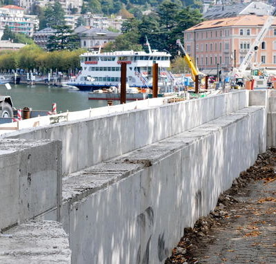 C’è un piccolo Mose su quel ramo del lago di Como